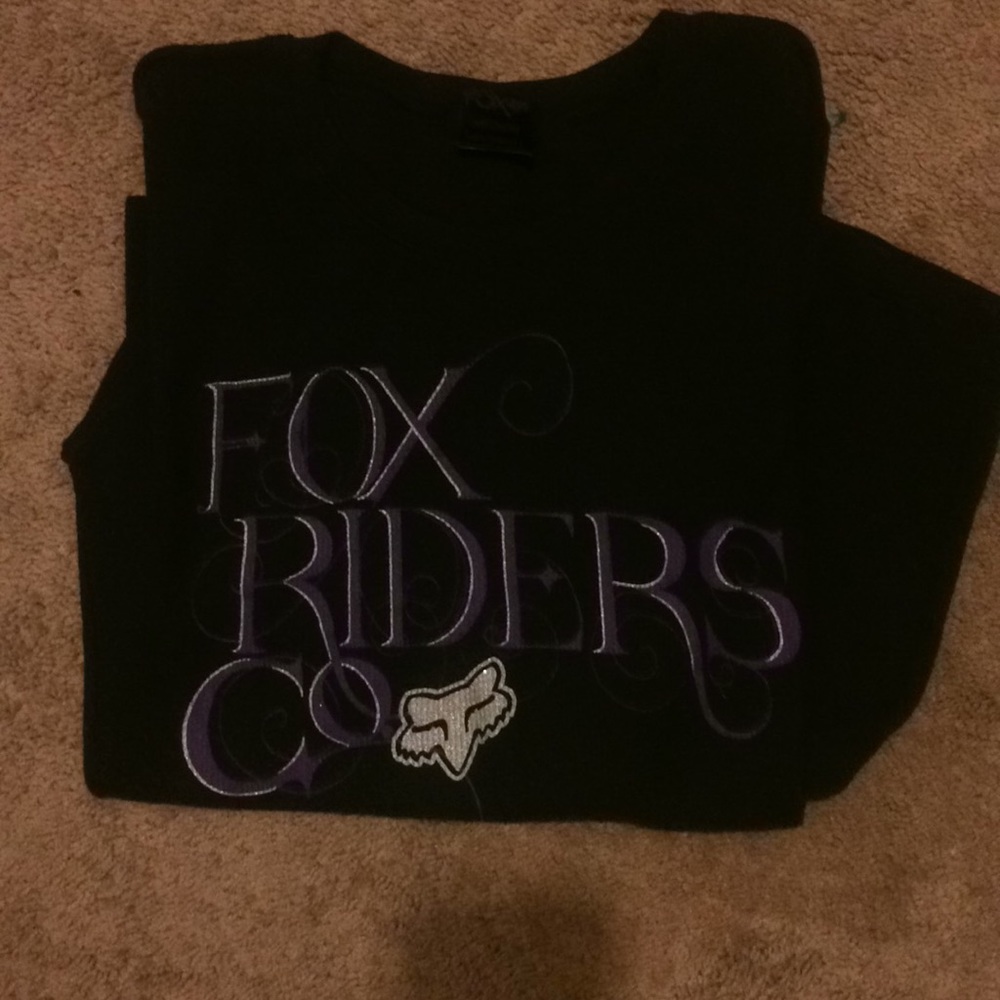 Fox dark blue thermal sweater